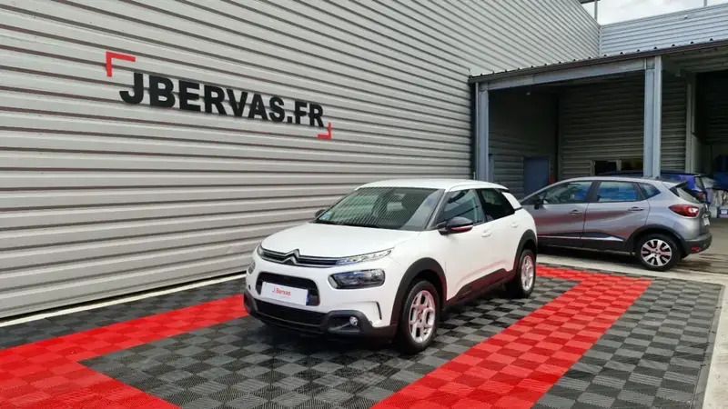 Blanc Utilisé 2019 Citroën C4 Cactus Feel Citadine | 9 990 € (Bon prix) - Image 1/4
