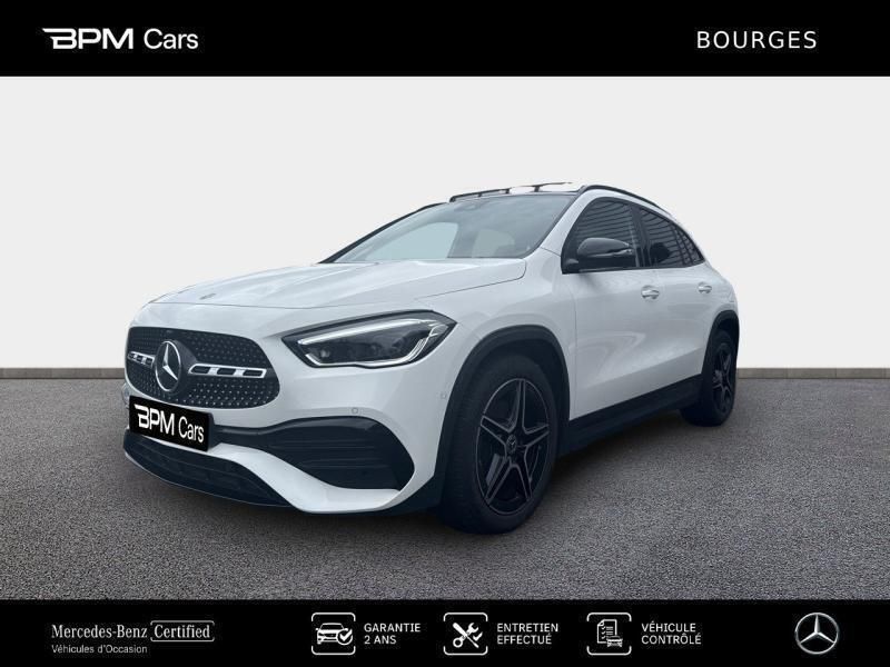 Blanc Utilisé 2022 Mercedes GLA200 AMG line SUV | 40 890 € (Prix assez cher) - Image 1/3