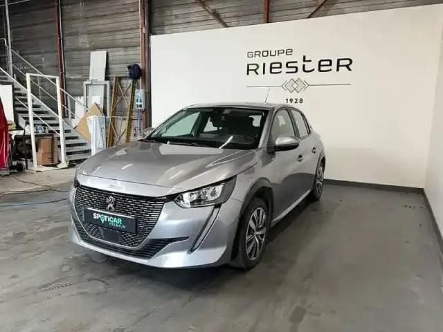 Gris Utilisé 2021 Peugeot e-208 Citadine | 12 960 € (Bon prix) - Image 1/4