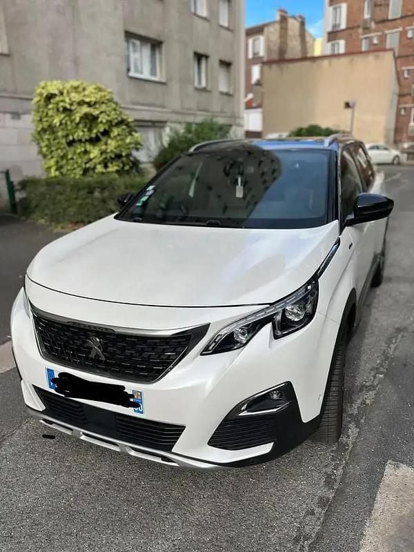 Blanc Utilisé 2018 Peugeot 5008 S Monospace | 16 900 € (Prix juste) - Image 1/4