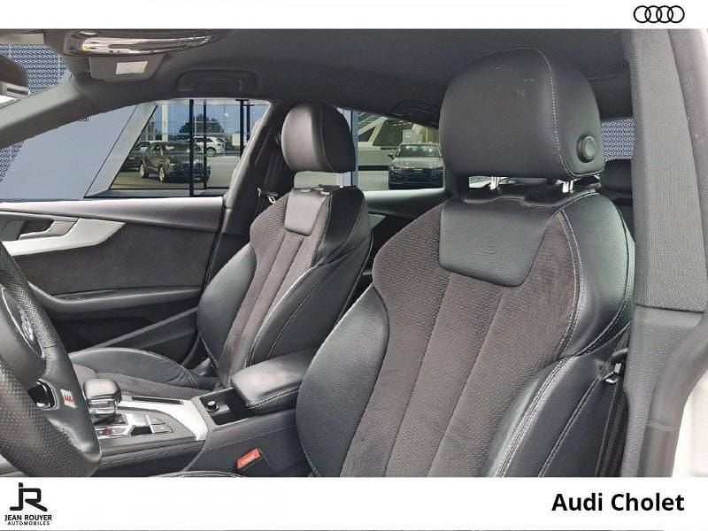 Occasion Audi A5 Sportback S-Line 190 ch (139 kW) 2018 Blanc glacier métallisé Citadine