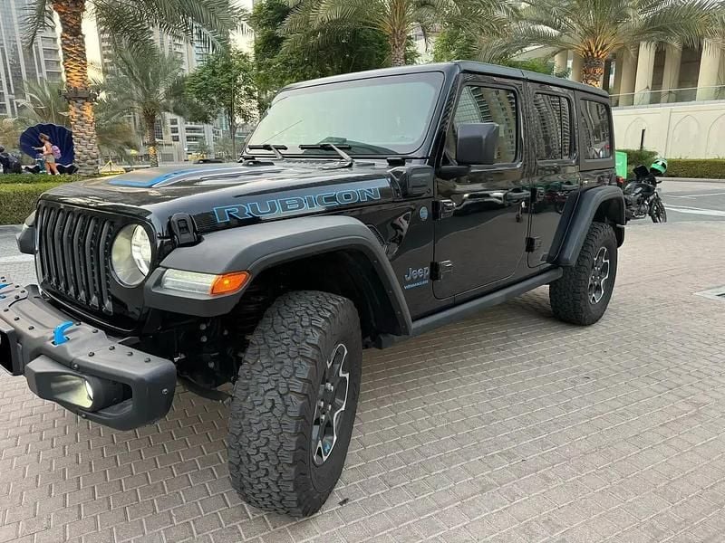 Noir Utilisé 2023 Jeep Wrangler Rubicon SUV | 64 900 € (Bon prix) - Image 1/4