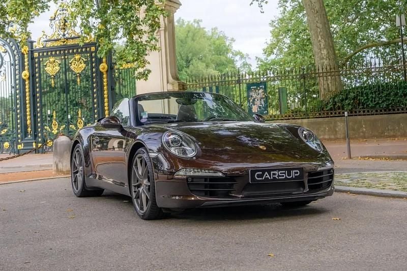 Brun Utilisé 2014 Porsche 911 Carrera Cabriolet Cabriolet | 95 000 € - Image 1/4