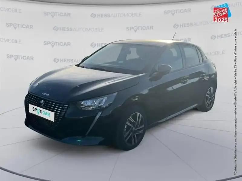 Noir Utilisé 2024 Peugeot 208 Allure Citadine | 14 499 € (Bon prix) - Image 1/4