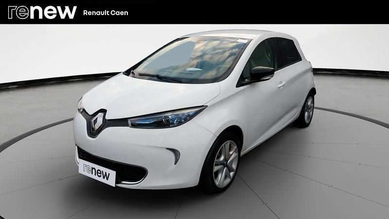 Blanc Occasion 2019 Renault Zoe Zen Citadine | 6 590 € (Bon prix) - Image 1/4