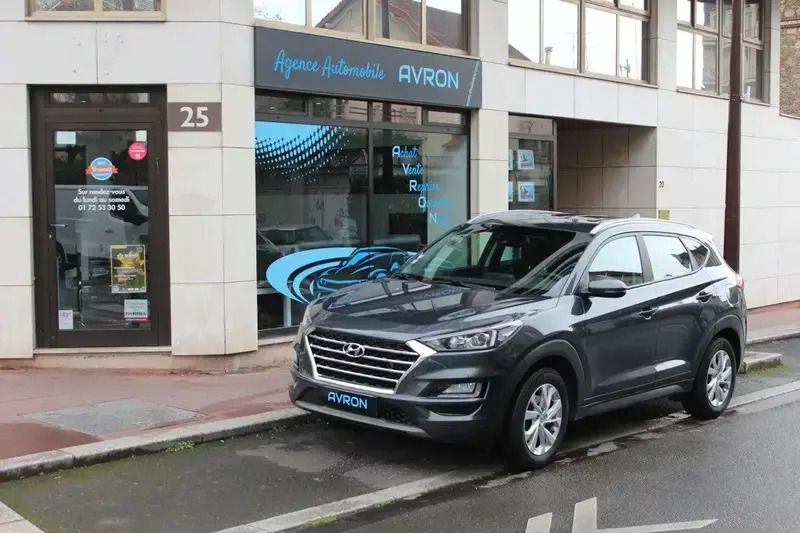 Gris Utilisé 2020 Hyundai Tucson SUV | 17 990 € (Prix juste) - Image 1/4