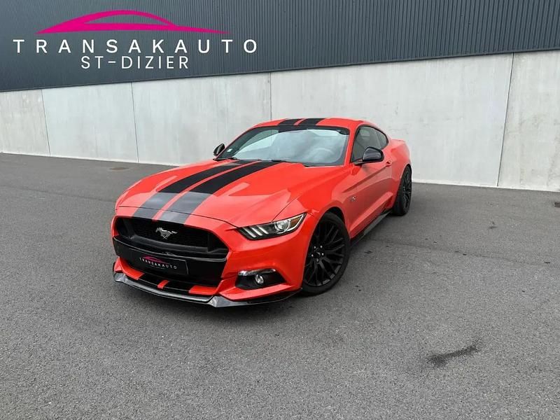 Orange Utilisé 2016 Ford Mustang GT Fastback Coupé | 43 990 € (Prix juste) - Image 1/4
