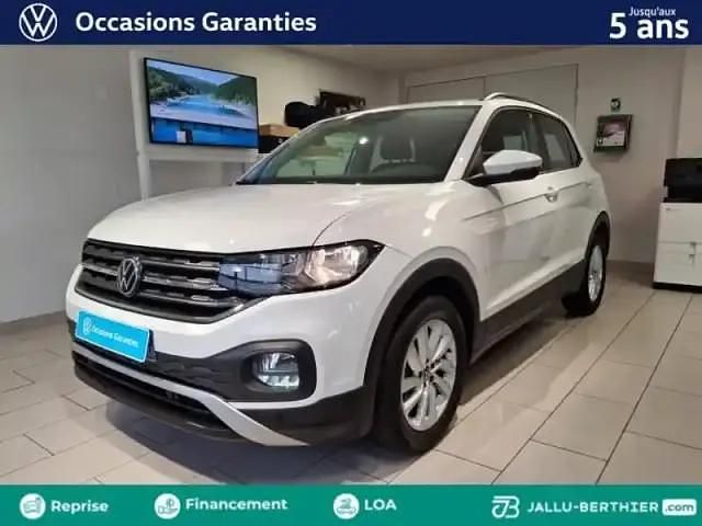Blanc pur Occasion 2021 VW T-Cross LOUNGE SUV | 19 480 € (Prix juste) - Image 1/4