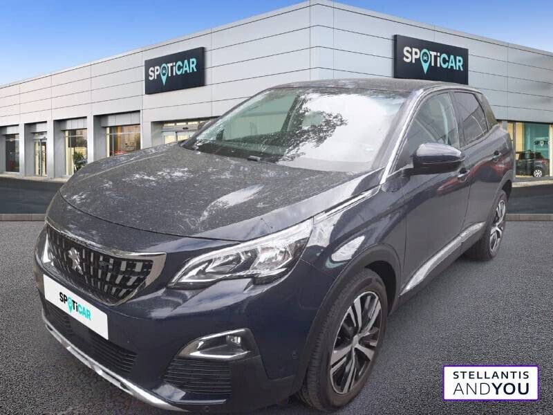 Gris Utilisé 2019 Peugeot 3008 Allure | 17 990 € (Prix juste) - Image 1/4