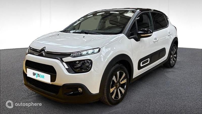 Blanc Utilisé 2023 Citroën C3 PureTech Citadine | 12 490 € (Prix juste) - Image 1/4