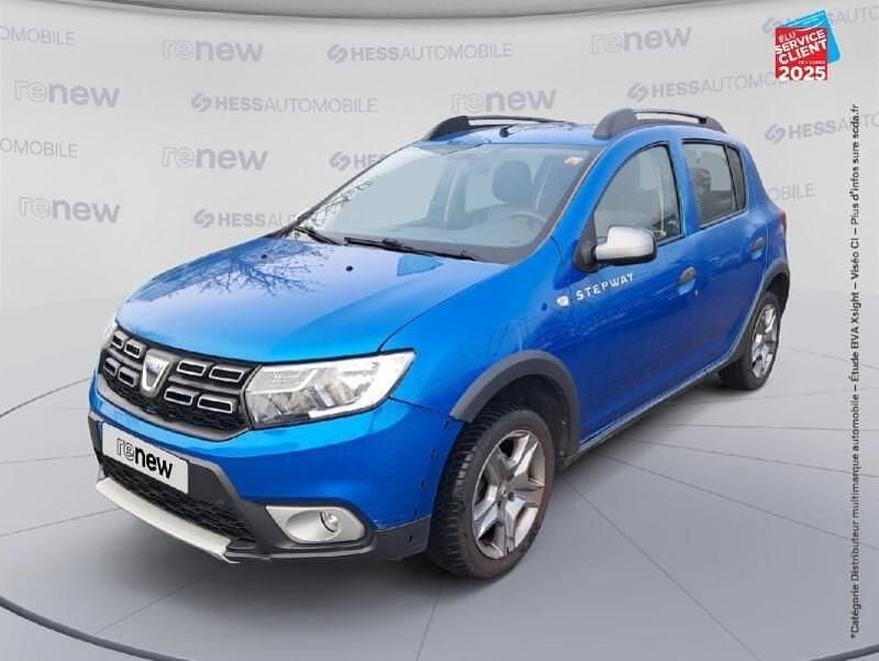 Bleu Occasion 2019 Dacia Sandero Stepway Citadine | 8 999 € (Bon prix) - Image 1/4
