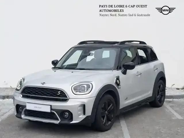 White silver Occasion 2022 Mini Cooper Countryman SUV | 26 350 € (Prix juste) - Image 1/4