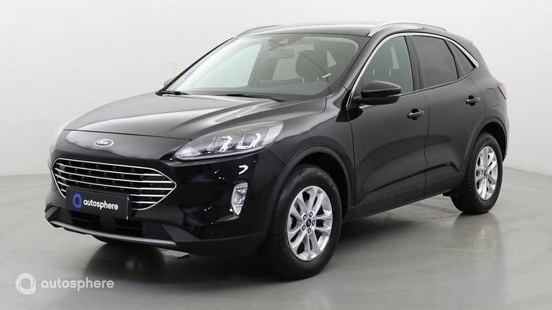 Noir Utilisé 2022 Ford Kuga Titanium SUV | 20 999 € (Bon prix) - Image 1/4