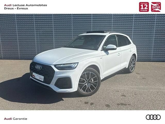 Blanc glacier métallisé Utilisé 2024 Audi Q5 S-Line SUV | 50 900 € (Bon prix) - Image 1/4