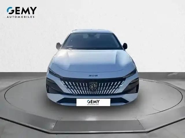 Nouvelle Peugeot 308 195 ch (143 kW) 2025 Teinte m. blanc okénite Berline