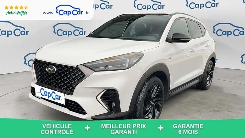 Blanc Occasion 2019 Hyundai Tucson Edition SUV | 18 490 € (Bon prix) - Image 1/4
