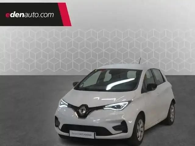 Blanc Occasion 2020 Renault Zoe Zen Citadine | 9 490 € (Super prix) - Image 1/4