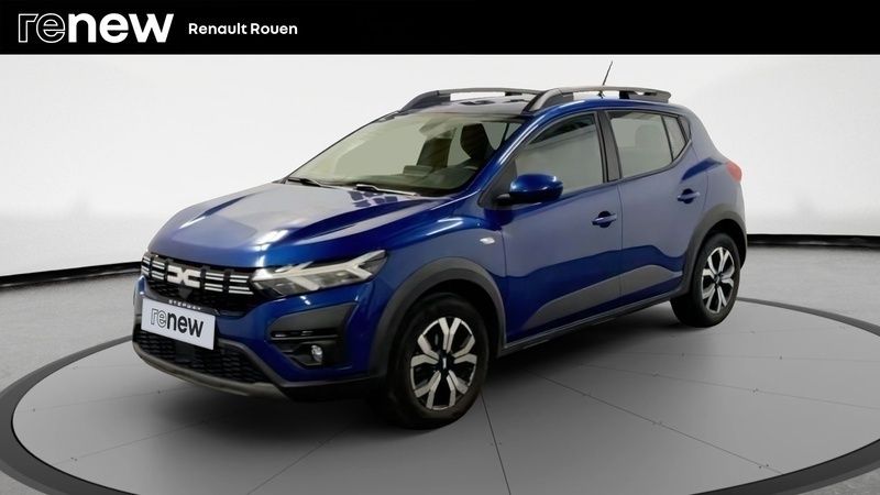 Bleu Utilisé 2024 Dacia Sandero Expression Citadine | 16 390 € (Prix juste) - Image 1/4