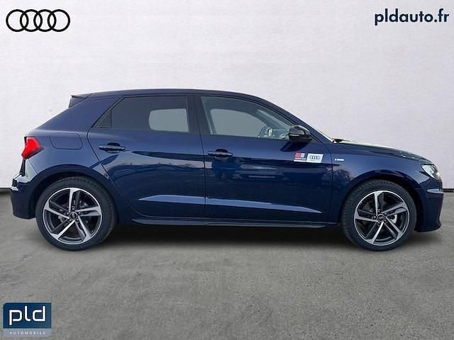 Occasion Audi A1 Sportback S-line plus 116 ch (85 kW) 2025 Bleu navarre métallisé noir mythe métallisé Citadine