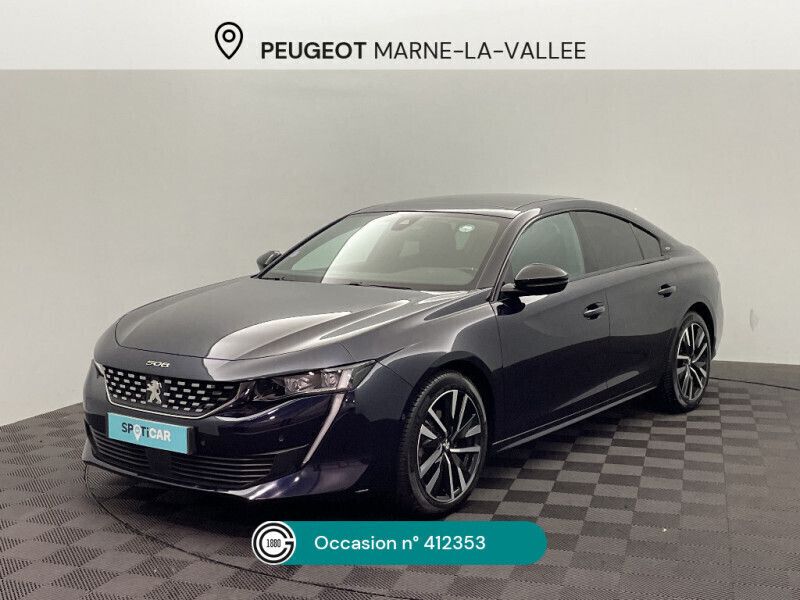 Bleu Utilisé 2021 Peugeot 508 GT Berline | 21 980 € (Bon prix) - Image 1/4