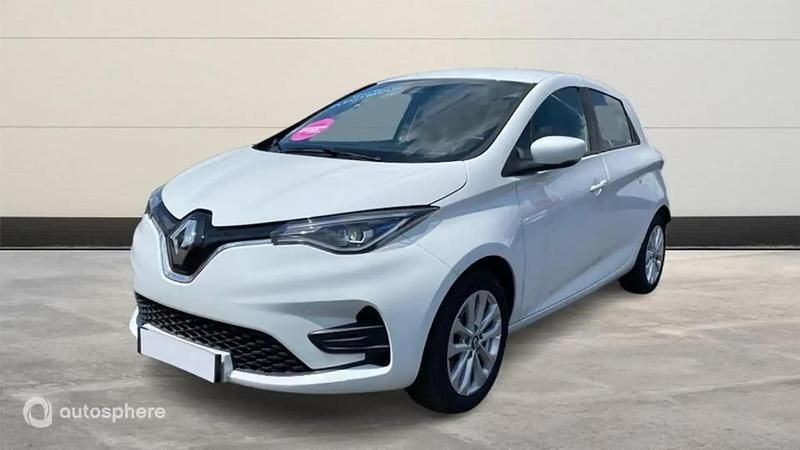 Blanc Utilisé 2021 Renault Zoe Life Citadine | 11 999 € (Bon prix) - Image 1/4