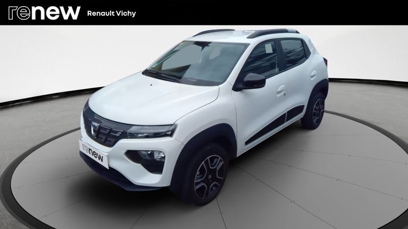 Blanc Utilisé 2022 Dacia Spring Comfort Citadine | 10 390 € (Prix juste) - Image 1/4
