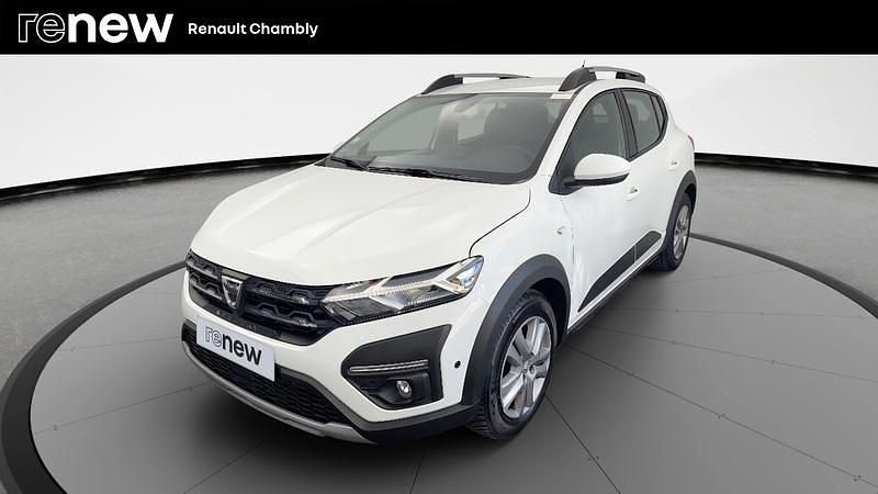 Blanc Utilisé 2022 Dacia Sandero Comfort Citadine | 14 290 € (Prix juste) - Image 1/4