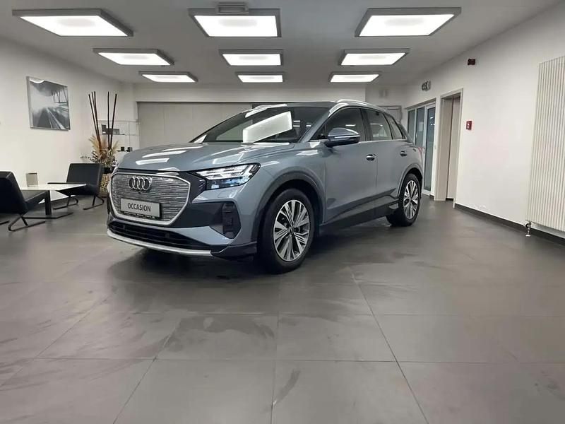 Bleu Occasion 2021 Audi Q4 e-tron Advanced Plus SUV | 28 900 € (Bon prix) - Image 1/4