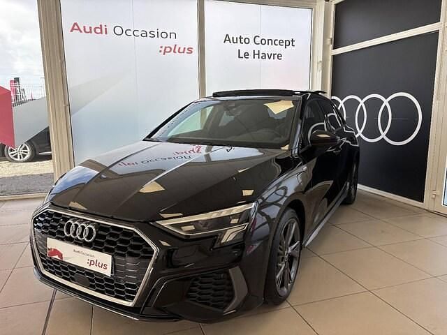 Occasion Audi A3 Sportback e-tron S-Line 150 ch (110 kW) 2021 Noir mythic métallisé Citadine