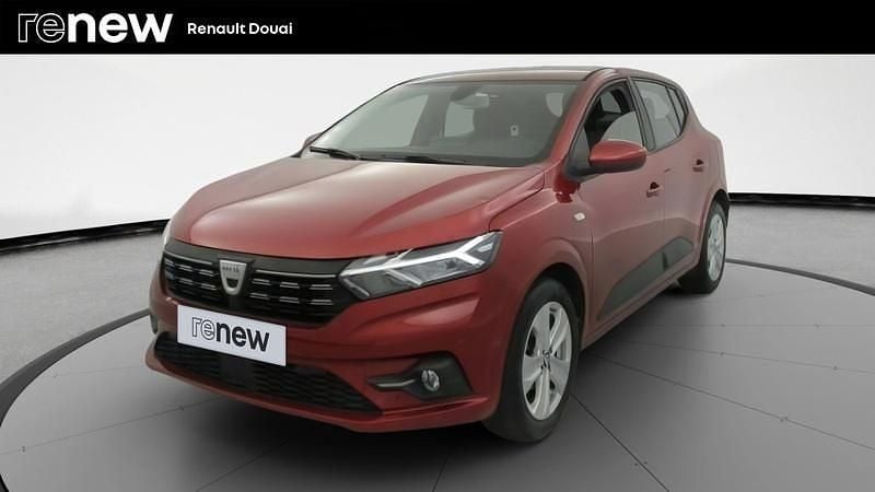 Rouge Utilisé 2021 Dacia Sandero Comfort Citadine | 10 999 € (Super prix) - Image 1/4