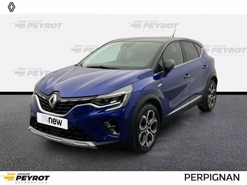 Bleu Occasion 2021 Renault Captur Intens SUV | 15 189 € - Image 1/4