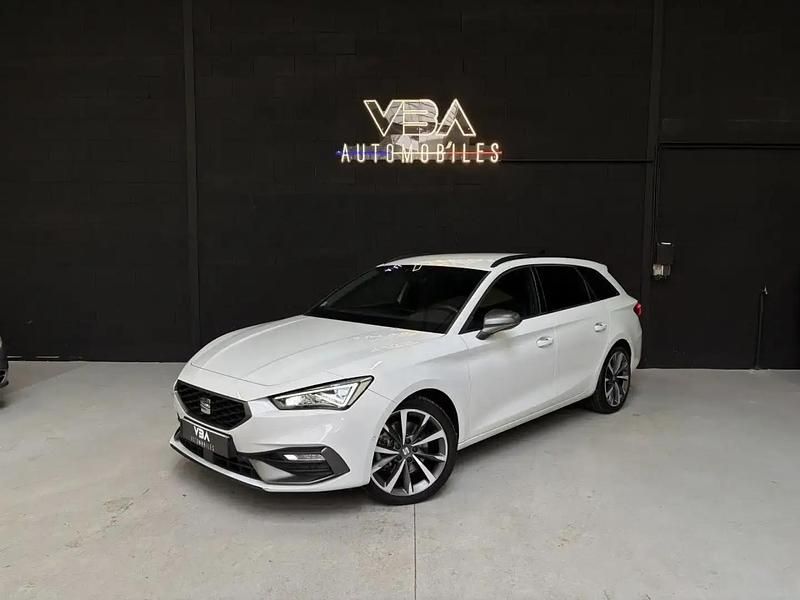 Blanc Occasion 2021 Seat Leon FR Break | 21 990 € (Prix juste) - Image 1/4