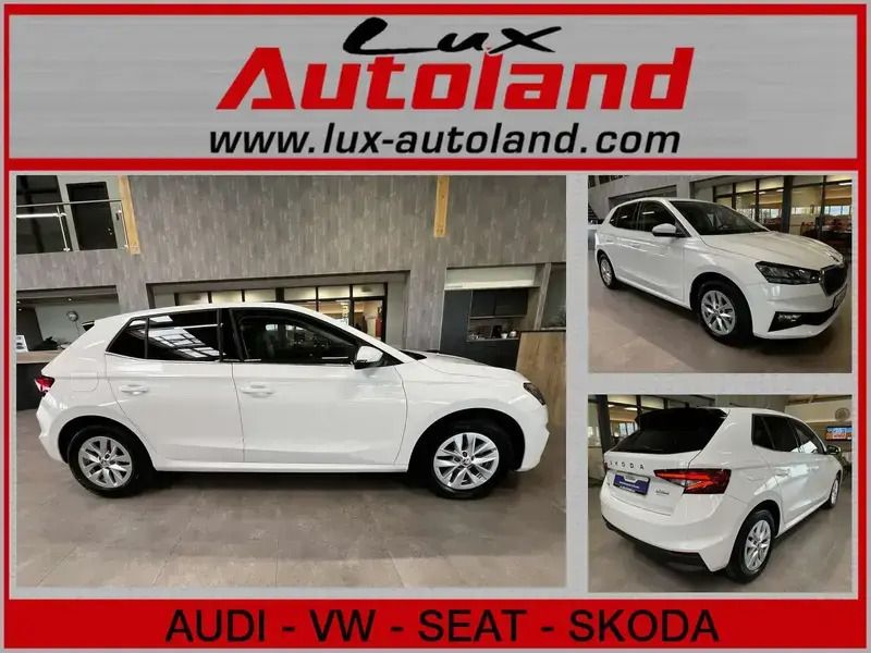 Blanc Utilisé 2024 Skoda Fabia Selection Berline | 20 102 € (Bon prix) - Image 1/4