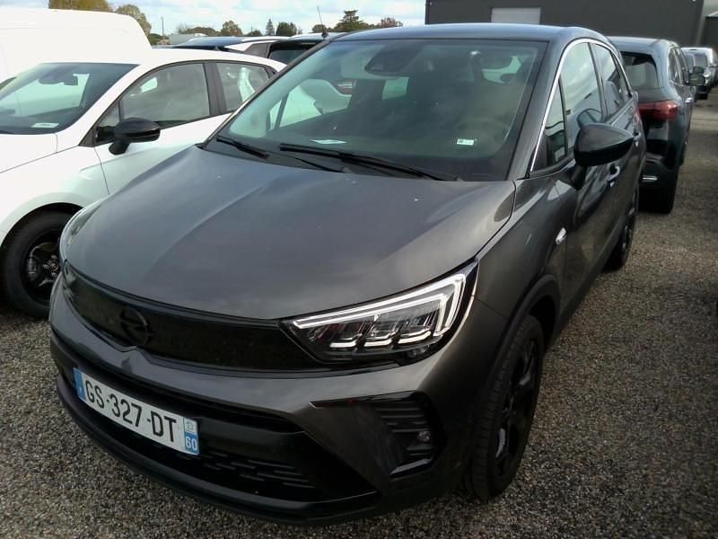 Gris vulkan mã©tallisã©/toit noir Utilisé 2023 Opel Crossland Elegance SUV | 16 999 € (Prix assez cher) - Image 1/4
