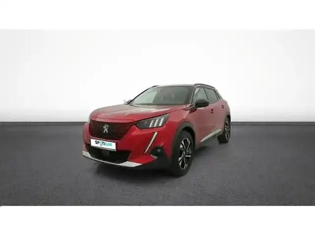 Rouge Utilisé 2021 Peugeot e-2008 GTi SUV | 14 989 € (Bon prix) - Image 1/4