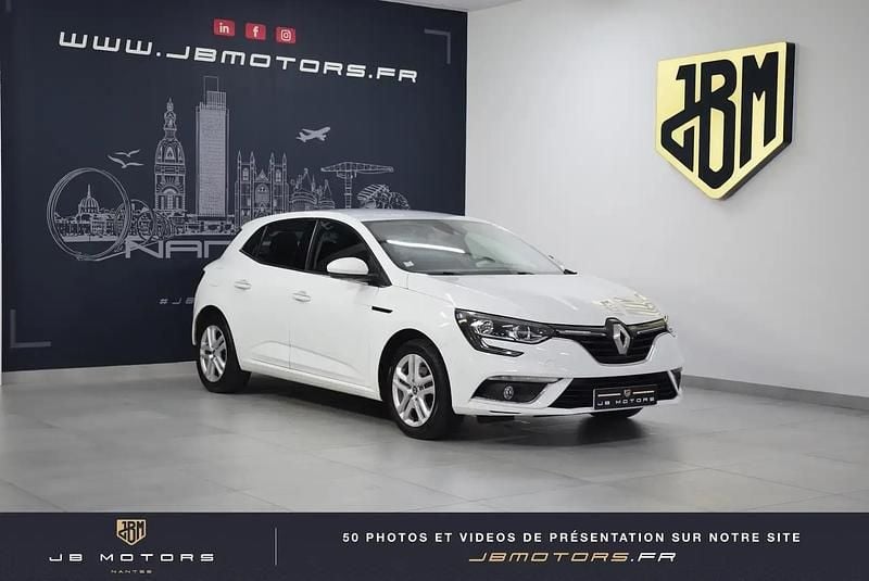 Blanc Utilisé 2018 Renault Mégane IV Zen Berline | 14 790 € (Bon prix) - Image 1/4