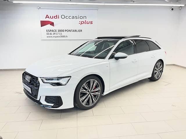 Blanc glacier métallisé Occasion 2024 Audi A6 Competition Break | 77 990 € - Image 1/4