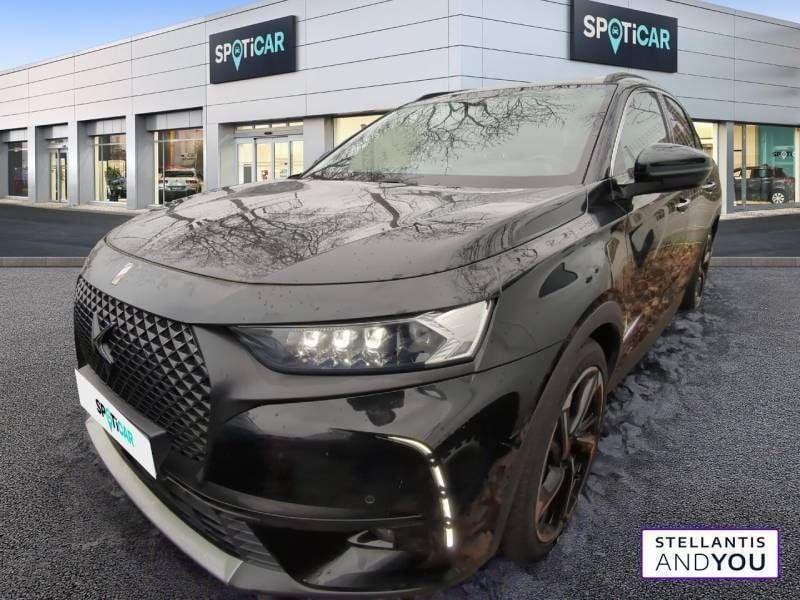 Noir Utilisé 2021 DS Automobiles DS7 Crossback Performance Line Plus SUV | 28 469 € (Prix assez cher) - Image 1/3