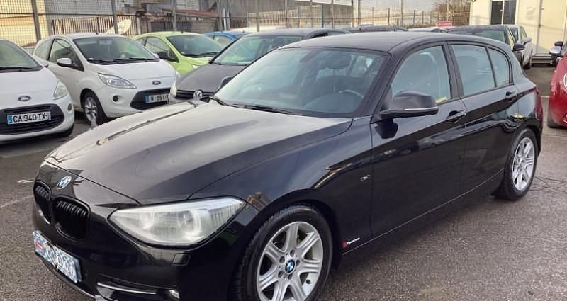 Noir Occasion 2012 BMW 116 Sport Line Citadine | 8 750 € (Bon prix) - Image 1/4