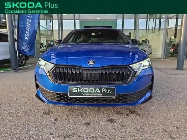 Occasion Skoda Octavia SportLine 150 ch (110 kW) 2024 Bleu métallisé Berline