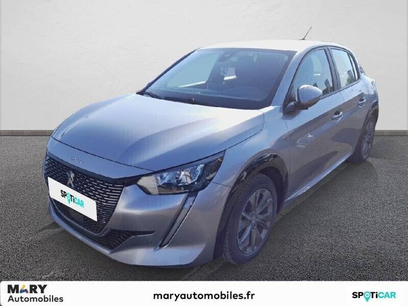 Gris Utilisé 2021 Peugeot e-208 Business-Line Citadine | 15 490 € (Prix juste) - Image 1/4
