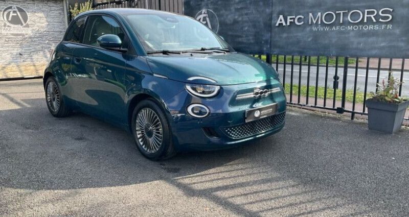 Bleu Utilisé 2021 Fiat 500e Berline | 17 990 € (Prix juste) - Image 1/4