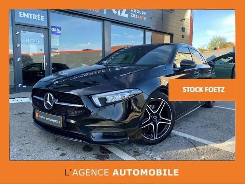 Noir Utilisé 2021 Mercedes A200 AMG Berline | 23 900 € (Prix juste) - Image 1/4