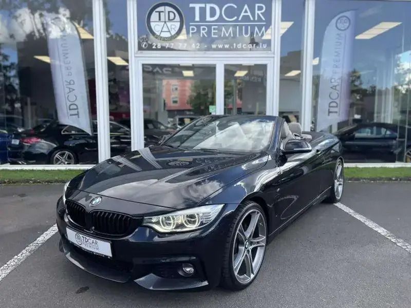 Noir Utilisé 2016 BMW 430 Cabriolet Cabriolet | 34 990 € - Image 1/4