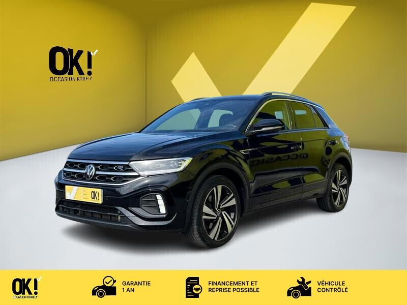 Noir Utilisé 2022 VW T-Roc R-line SUV | 26 490 € (Prix juste) - Image 1/4