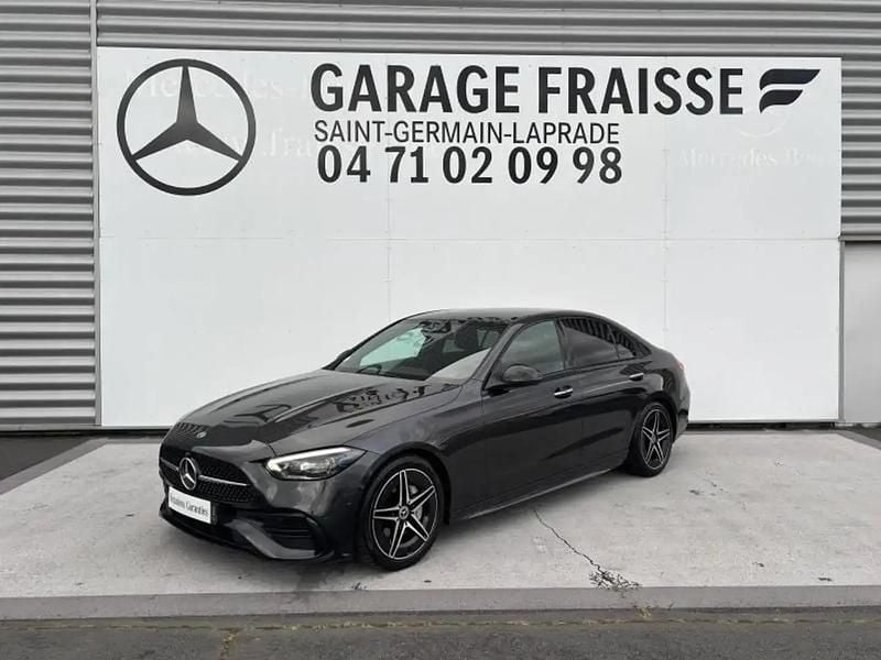 Gris Occasion 2022 Mercedes C220 AMG line Berline | 31 500 € (Bon prix) - Image 1/4