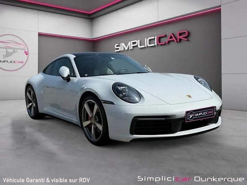 Blanc Utilisé 2021 Porsche 911 | 159 980 € (Prix assez cher) - Image 1/4