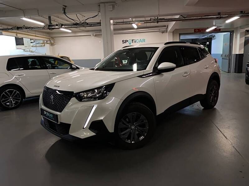 Blanc Utilisé 2021 Peugeot 2008 S SUV | 14 990 € (Prix juste) - Image 1/3