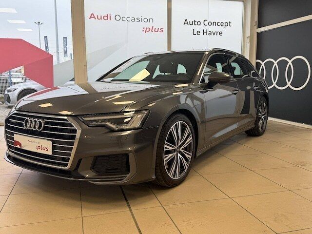 Gris daytona nacré Utilisé 2022 Audi A6 S-Line Break | 40 990 € (Prix juste) - Image 1/4