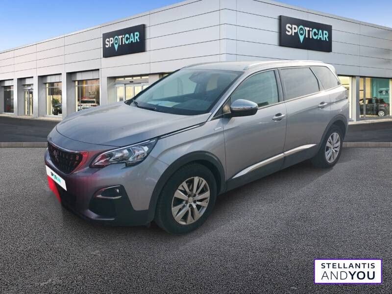 Gris Utilisé 2020 Peugeot 5008 Style Monospace | 19 290 € (Prix juste) - Image 1/4